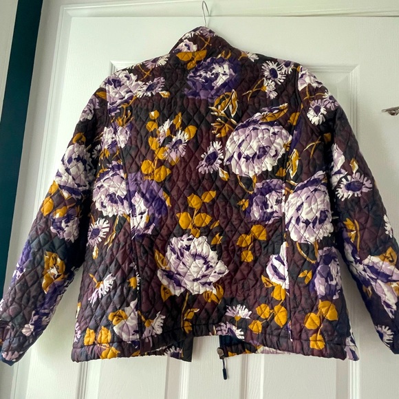Lands End Fall/Spring Floral Jacket - Picture 4 of 5